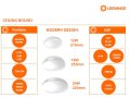 LED плафониера звуков сензор + фото сензор, снимка 3