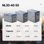 Портативен компресорен хладилник NL50 – Alpicool / 50Л – 12V/24V/220V, снимка 5