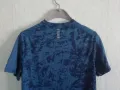Under Armour Fitted Blue Camo HeatGear оригинална нова тениска фланелка размер М , снимка 3