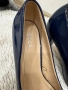 Дамски тъмно сини токчета, снимка 5