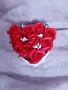 Сърце с ароматни рози , снимка 3
