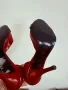 Червени дамски обувки, снимка 3