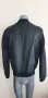 These Glory Days Leather / Wool Bomber Mens Size  L  ОРИГИНАЛ! Ест. кожа! Мъжко Яке, снимка 2
