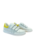 Дамски спортни обувки в бяло и жълто, снимка 1