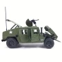 Hummer H1 военен тежко въоръжен с картечница - мащаб 1:18 на CCA Models моделът е нов в кутия, снимка 7