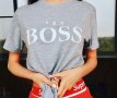 Тениска Yes Boss 3 цвята всички размери, снимка 4