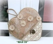 Сърце в зебло и дантела, снимка 2
