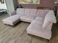 ПРОМОЦИЯ!!! П- образен ъглов диван от плат MM-ZE1162 - цвят люляк, снимка 10