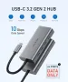 PULWTOP 4 порта 10G USB C ХЪБ за Mac,iMac,iPad и USB C лаптоп, снимка 6