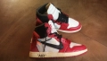 Off-White × Nike Air Jordan 1 Retro High The Ten "Chicago" AA3834-101 Размер EUR 44/UK 9 41-14-S, снимка 3