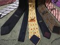 луксозни вратовръзки 15бр Kenzo Azzaro Zara Les Shadoks Burton Dupont , снимка 17