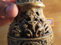 Старинно масивно бронзово кандило 1912г, Царство България - 24 см - за колекционери и ценители, снимка 8