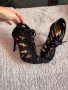 Дамски сандали на ток, снимка 1 - Дамски обувки на ток - 39734151
