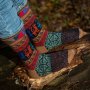  Перуански чорапи модел Уанкавелика различни цветове , снимка 1 - Дамски чорапи - 42961634