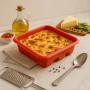 Форма за печене Lekue 27x27cm, силиконова, за лазаня, снимка 3