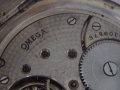 Стар сребърен джобен часовник''Омега'', снимка 7