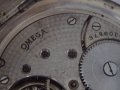 Стар сребърен джобен часовник''Омега'', снимка 7