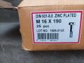 Болтове М 16х190 нови 50бр, снимка 9