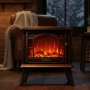 Ретро камина с ефект на пламък – уют и атмосфера, снимка 4