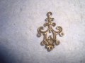 МЕСИНГОВА АЖУРНА АРТ БАРОКОВА ВИСУЛКА МЕДАЛЬОНЧЕ 12267, снимка 2