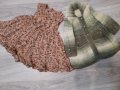 ръчно плетени детски рокли, снимка 1