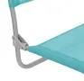 Плажен стол Тюркоаз метален 45x47x49cm S_1234870, снимка 3