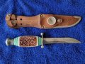 Туристически ловен нож от соца ГДР, снимка 2
