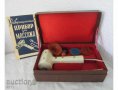 стар руски уред за масаж с оригинална кутия и инструкция, снимка 1 - Антикварни и старинни предмети - 28901513