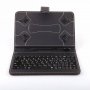 Висококачествен Калъф с клавиатура за таблети 8 инча - micro USB - ЧЕРЕН, снимка 2