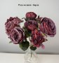 Изкуствени цветя роза – коприна, снимка 3