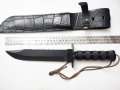 35 см Голям нож за оцеляване Метална дръжка, снимка 2