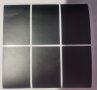 30 правоъгълни Самозалепващи черни Етикети Лепенки Емблеми надпис буркани кутии ръчна водоустойчиви, снимка 1 - Други - 43075780