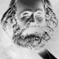 Портрети на Карл Маркс и Фридрих Енгелс, снимка 2 - Антикварни и старинни предмети - 37891507