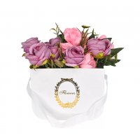 Чантичка за декорация на цветя Бяла, снимка 2 - Романтични подаръци - 39872891