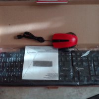 клавиатура и мишка, комплект, с кабел USB, GENBIRD, снимка 2 - Клавиатури и мишки - 43194780