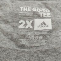 Мъжка тениска Adidas размер XXL, снимка 2 - Тениски - 35303875