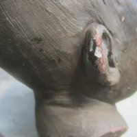 Бебе реалистична глава автор скулптура фигура пластика бюст, снимка 9 - Статуетки - 43448238