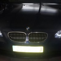 Лед Ангелски Очи BMW 2 х 60W Е39 Е53 Е60 Е61 Е63 Е64 Е65 Е66 Е87 Бели Оранжеви, снимка 7 - Аксесоари и консумативи - 27759811