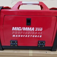 ПРОМОЦИЯ! Електрожен + Телоподаващо MIG -MMA -250Ампера MAX PROFESSIONAL 250А - Телоподаващ Апарат , снимка 2 - Други машини и части - 27037728