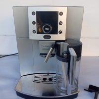Продавам кафемашини внос от Германия робот пълен автоат  DELONGHI PERFEKTA CAPPUCCINO с кана, снимка 1 - Кафемашини - 27506063