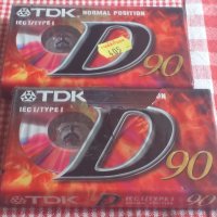 Касети  TDK   D 90 , снимка 1 - Аудио касети - 26441210