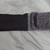 Черен чорапогащник М размер с брокатени частици, снимка 4 - Бельо - 38267518