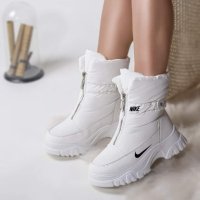 🤍Nike бели уникални зимни апрески🤍, снимка 1 - Дамски апрески - 43178042