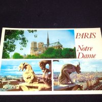 Две стари картички Paris Notre dame,Lago di Garda много красиви 41658, снимка 2 - Колекции - 43112302