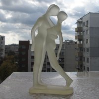 Любов, целувка -  фигура от акрил, статуетка, снимка 2 - Статуетки - 39489889