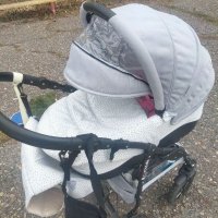 Комбинирана бебешка количка Baby Merc Zippy 3 в 1, снимка 2 - Детски колички - 40010319