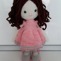 Плетена кукла 2, снимка 2 - Кукли - 32724458