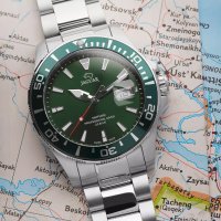 JAGUAR 44mm. Professional Diver 200m. HULK, снимка 1 - Мъжки - 44137829