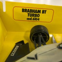 Mетални колекционерски колички BBURAGO F1 FERARRI 124 & Brabham Turbo, снимка 8 - Колекции - 38087124