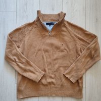 Tommy Hilfiger Half Zip Vintage Jumper / Мъжка Винтидж Блуза, снимка 1 - Блузи - 39172584